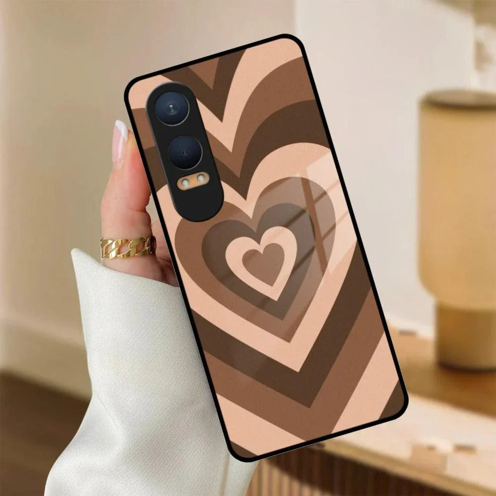 Latte Love Patter Glass Case Cover - Coffee For OnePlus - ShopOnCliQ
