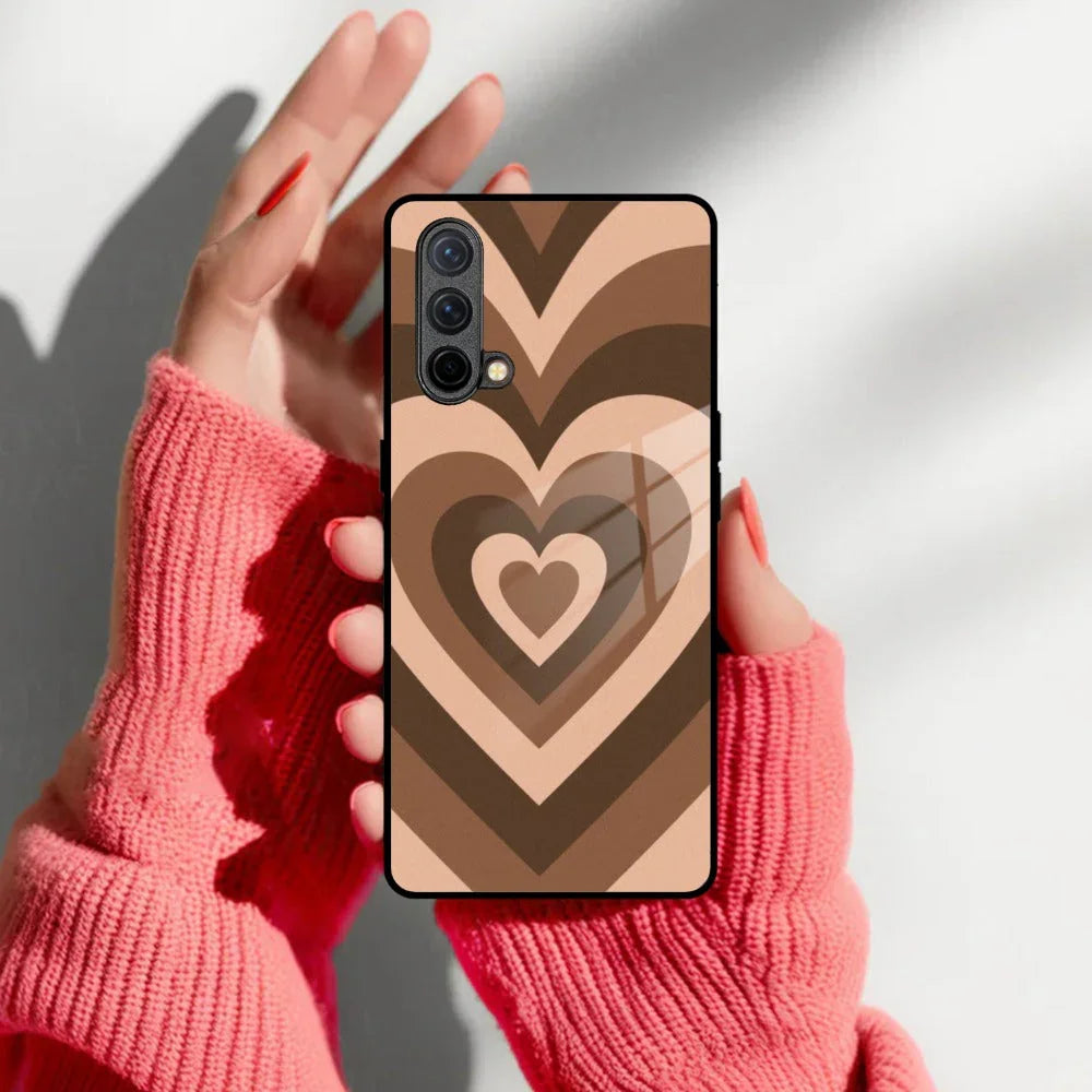 Latte Love Patter Glass Case Cover - Coffee For OnePlus - ShopOnCliQ
