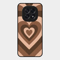 Latte Love Patter Glass Case Cover - Coffee For Oppo F29 5G