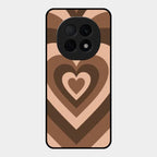 Latte Love Patter Glass Case Cover - Coffee For Oppo F29 Pro 5G
