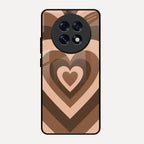 Latte Love Patter Glass Case Cover - Coffee For Oppo F31 Pro Plus 5G