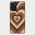 Latte Love Patter Glass Case Cover - Coffee For Oppo Reno 6 5G