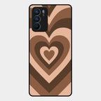 Latte Love Patter Glass Case Cover - Coffee For Oppo Reno 6 5G