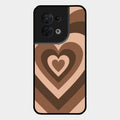 Latte Love Patter Glass Case Cover - Coffee For Oppo Reno 8 5G