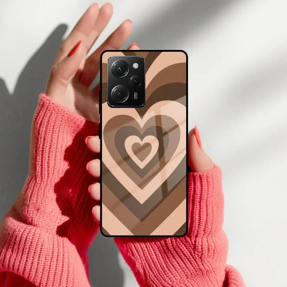 Latte Love Patter Glass Case Cover - Coffee For Poco - ShopOnCliQ