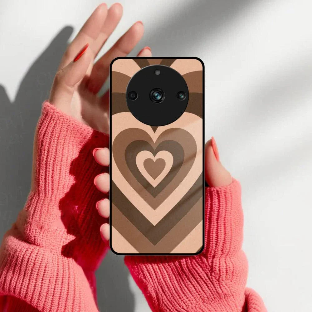 Latte Love Patter Glass Case Cover - Coffee For Realme/Narzo - ShopOnCliQ
