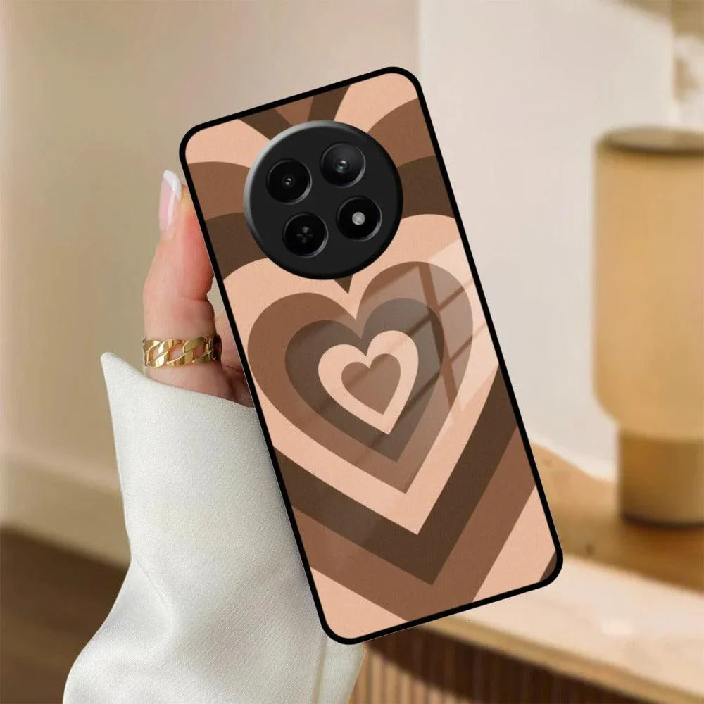 Latte Love Patter Glass Case Cover - Coffee For Realme/Narzo - ShopOnCliQ