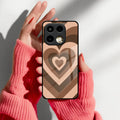 Latte Love Patter Glass Case Cover - Coffee For Realme 16 Pro Plus 5G