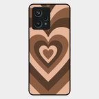 Latte Love Patter Glass Case Cover - Coffee For Realme 9 Pro Plus 5G