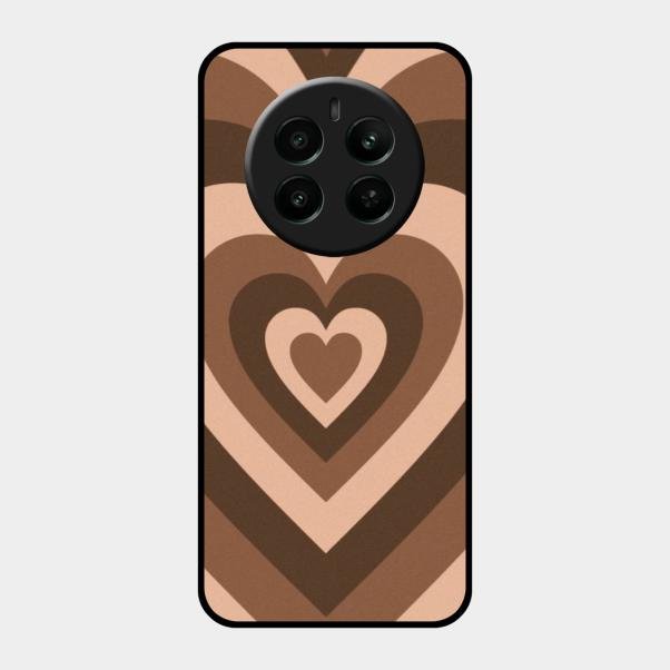Latte Love Patter Glass Case Cover - Coffee For Realme Narzo 70 5G