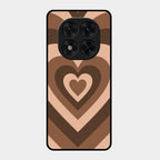 Latte Love Patter Glass Case Cover - Coffee For Redmi Note 15 Pro Plus 5G