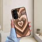 Latte Love Patter Glass Case Cover - Coffee For Samsung - ShopOnCliQ