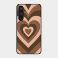 Latte Love Patter Glass Case Cover - Coffee For Samsung Galaxy M35 5G