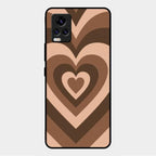 Latte Love Patter Glass Case Cover - Coffee For Vivo V20 Pro 5G