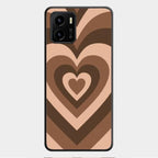 Latte Love Patter Glass Case Cover - Coffee For Vivo Y01