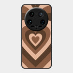 Latte Love Patter Glass Case Cover - Coffee For Xiaomi 14 Ultra