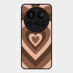 Latte Love Patter Glass Case Cover - Coffee For Xiaomi 15 Ultra 5G