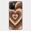 Latte Love Patter Glass Case Cover - Coffee For Xiaomi Redmi 10 Prime