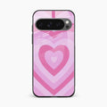 Latte Love Patter Glass Case Cover - Pink For Google Pixel 10 Pro XL