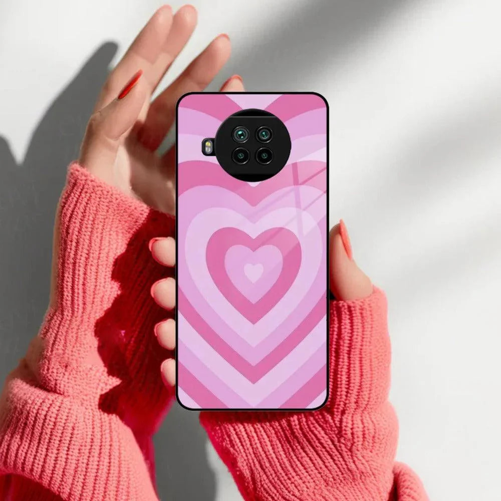 Latte Love Patter Glass Case Cover - Pink Redmi/Xiaomi - ShopOnCliQ