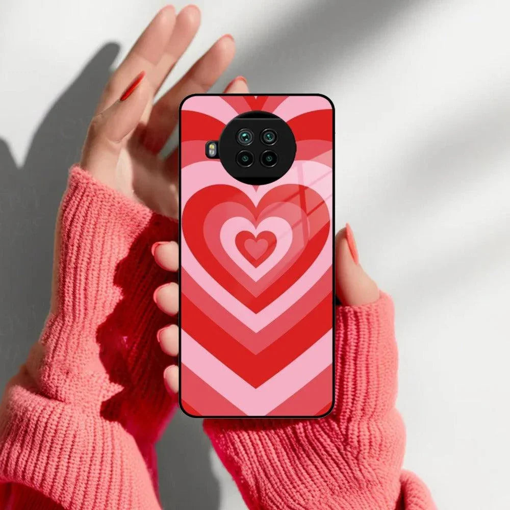 Latte Love Patter Glass Case Cover - Red Redmi/Xiaomi - ShopOnCliQ