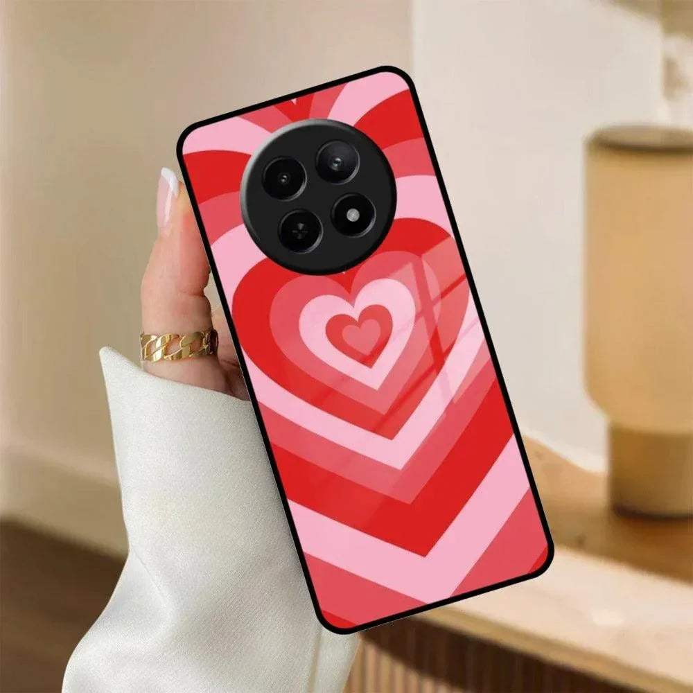 Latte Love Patter Glass Case Cover For Realme/Narzo - ShopOnCliQ