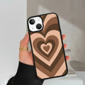 Latte Love Patter Glossy Metal Case Cover Coffee For iPhone - ShopOnCliQ