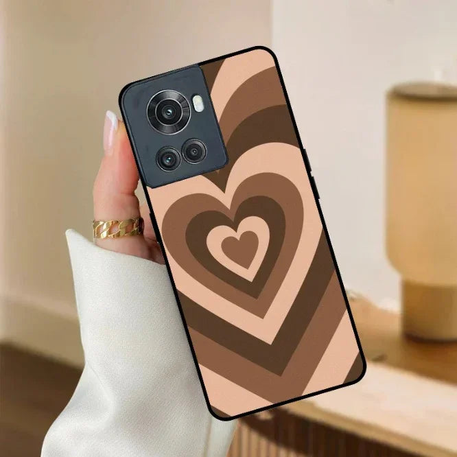 Latte Love Patter Glossy Metal Case Cover Coffee For OnePlus - ShopOnCliQ