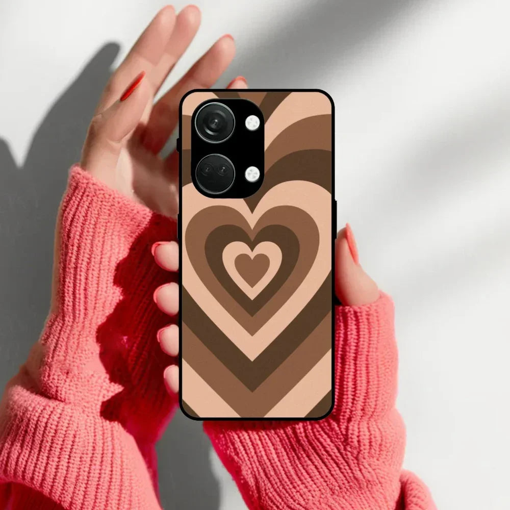 Latte Love Patter Glossy Metal Case Cover Coffee For OnePlus - ShopOnCliQ