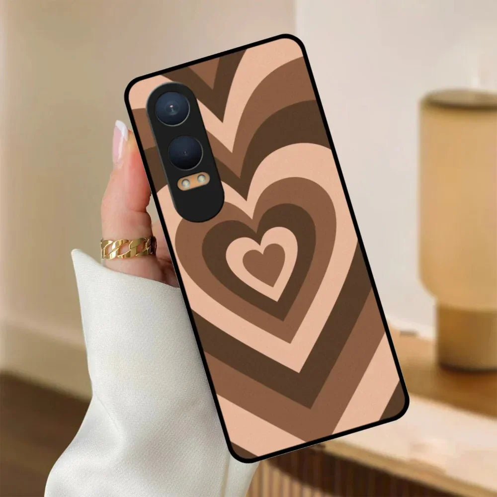 Latte Love Patter Glossy Metal Case Cover Coffee For OnePlus - ShopOnCliQ