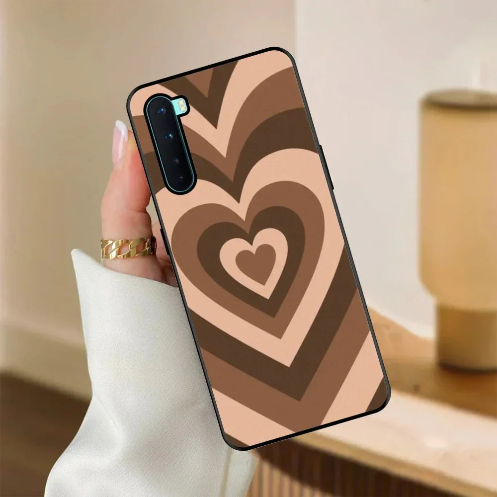 Latte Love Patter Glossy Metal Case Cover Coffee For OnePlus - ShopOnCliQ