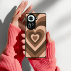 Latte Love Patter Glossy Metal Case Cover Coffee For Oppo - ShopOnCliQ