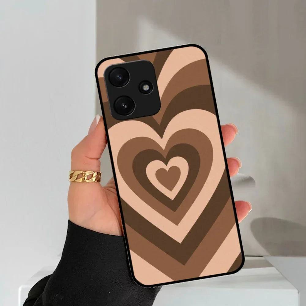 Latte Love Patter Metal Case Cover - Coffee For Redmi/Xiaomi - ShopOnCliQ