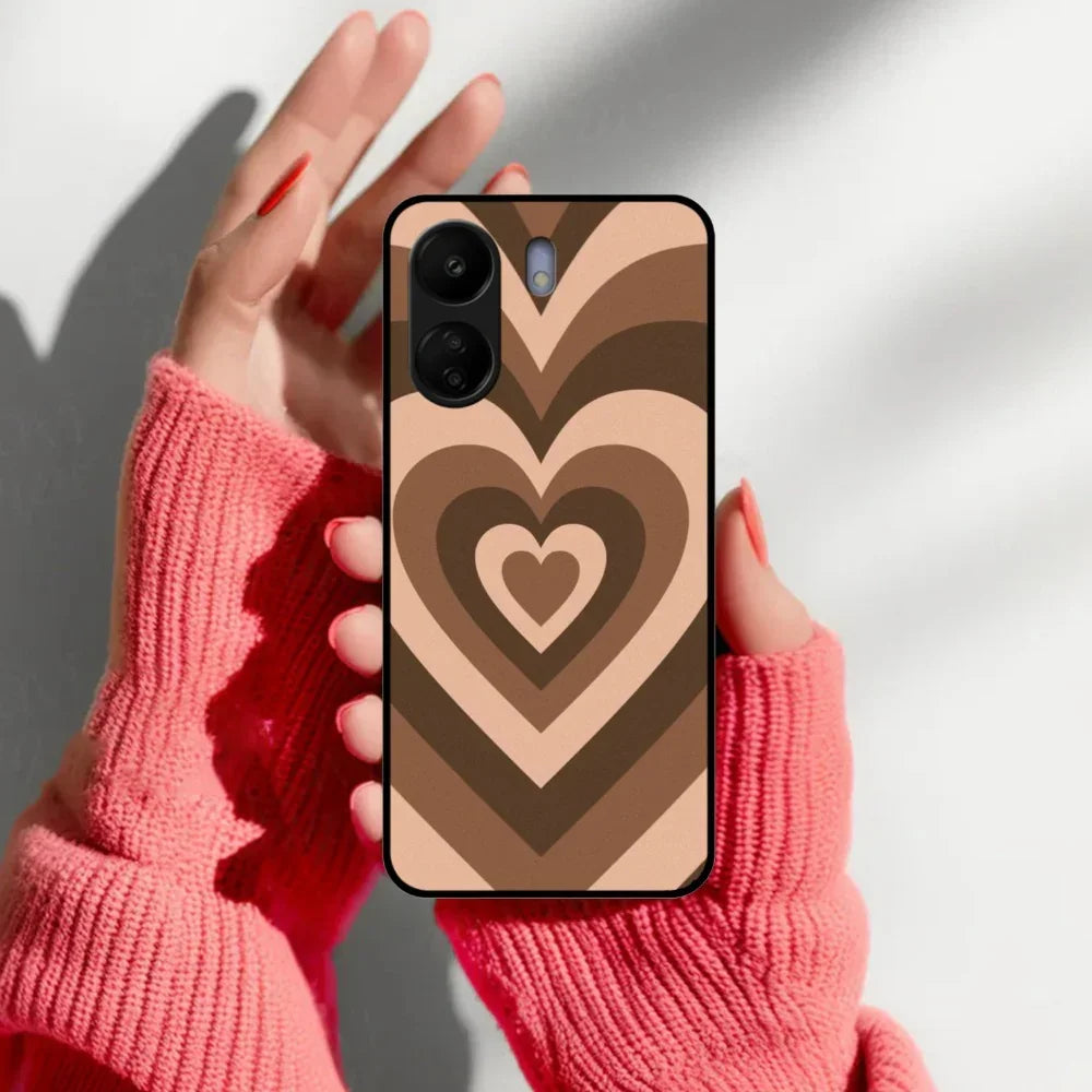 Latte Love Patter Metal Case Cover - Coffee For Redmi/Xiaomi - ShopOnCliQ