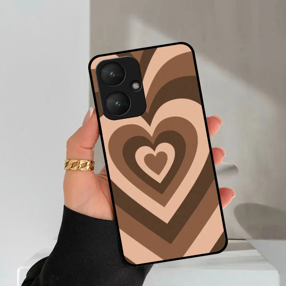 Latte Love Patter Metal Case Cover - Coffee For Redmi/Xiaomi - ShopOnCliQ