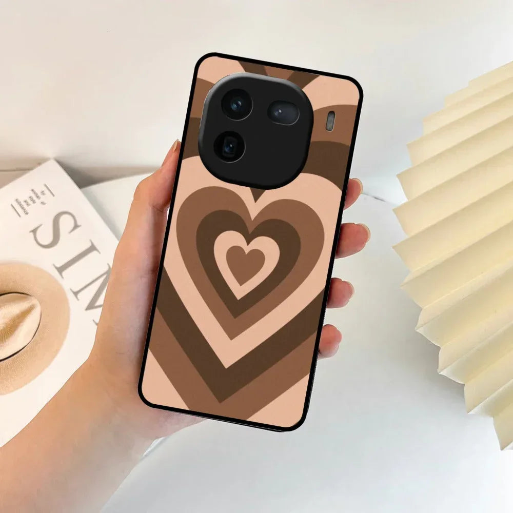 Latte Love Patter Glossy Metal Case Cover Coffee For Vivo - ShopOnCliQ