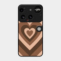Latte Love Pattern Glossy Metal Case Cover For Nothing Phone 3 5G