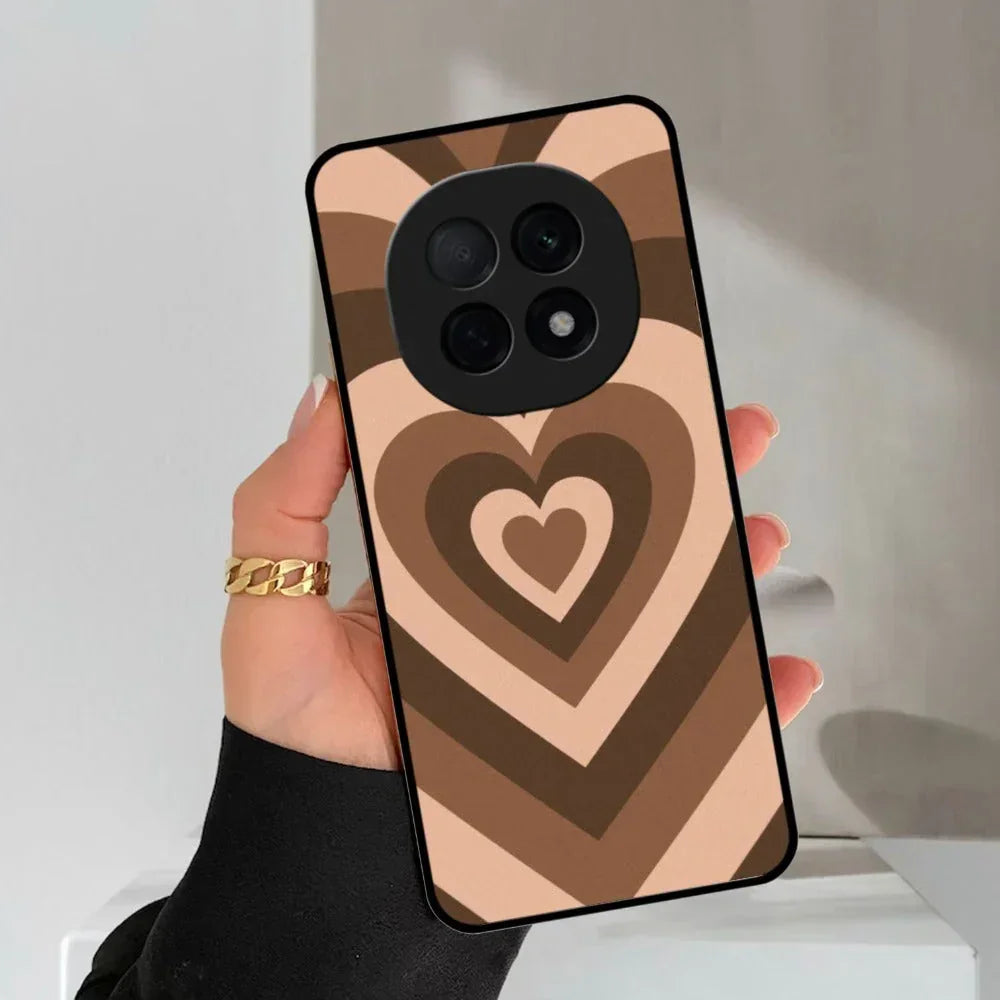 Latte Love Patter Glossy Metal Case Cover Coffee For Oppo - ShopOnCliQ