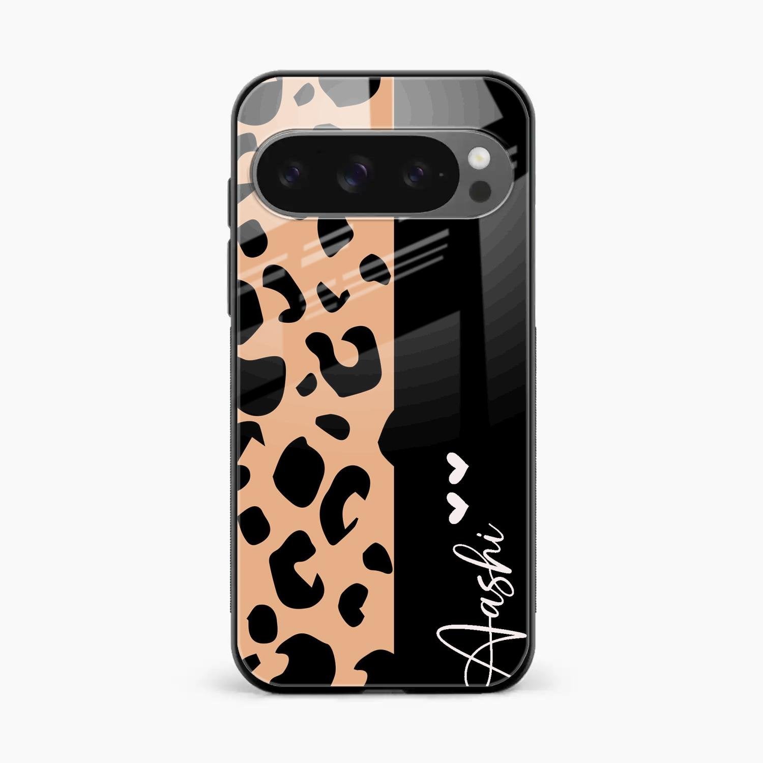 Leopard Glass Case Cover For Google Pixel 10 Pro XL