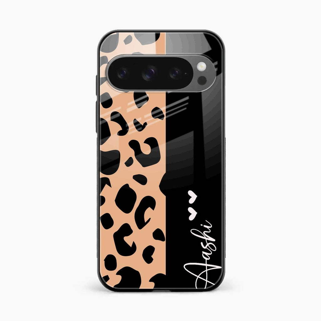 Leopard Glass Case Cover For Google Pixel 10 Pro