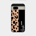 Leopard Glass Case Cover For Google Pixel 8A 5G