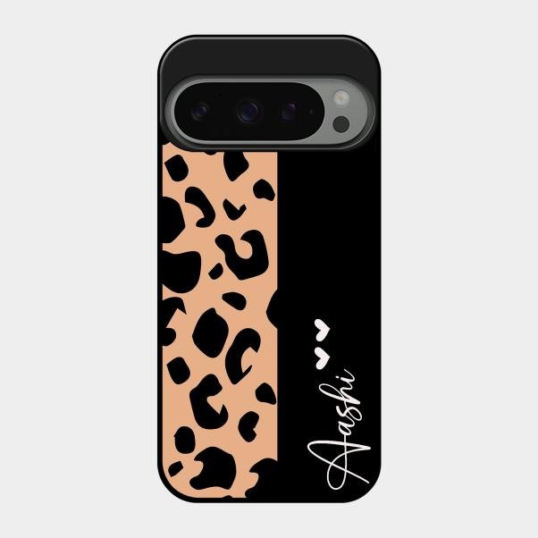 Leopard Glass Case Cover For Google Pixel 9 Pro 5G