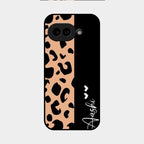 Leopard Glass Case Cover For Google Pixel 9A 5G
