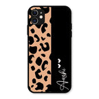 Leopard Glass Case Cover For iPhone 11