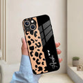 Leopard Glass Case Cover For iPhone - ShopOnCliQ