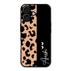 Leopard Glass Case Cover For iPhone 16 Plus