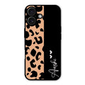 Leopard Glass Case Cover For iPhone 16