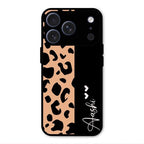 Leopard Glass Case Cover For iPhone 17 Pro