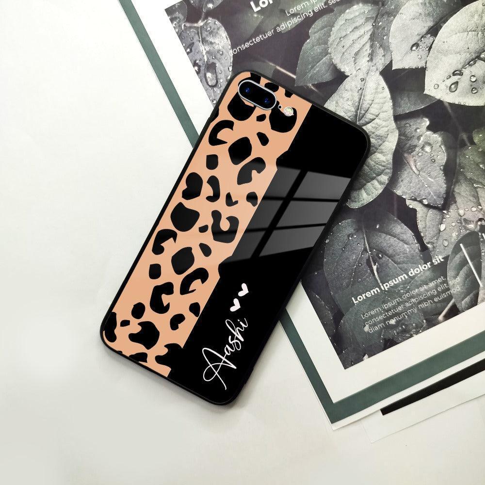 Leopard Glass Case Cover For iPhone - ShopOnCliQ