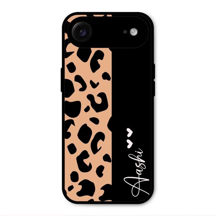 Leopard Glass Case Cover For iPhone Air